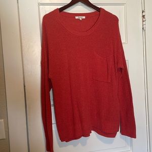 Madewell Tara Single Pocket Pullover